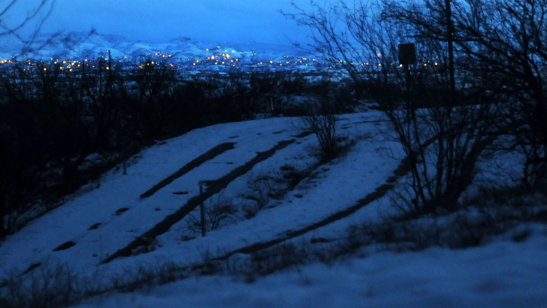 Snow in Santa Cruz County